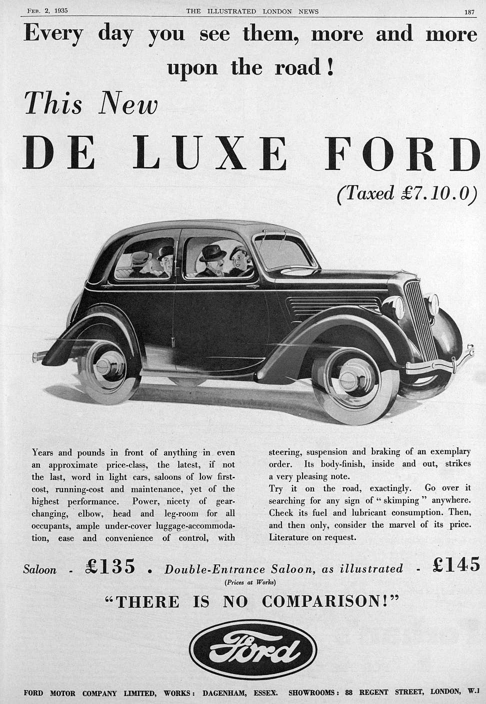 Ford car advert